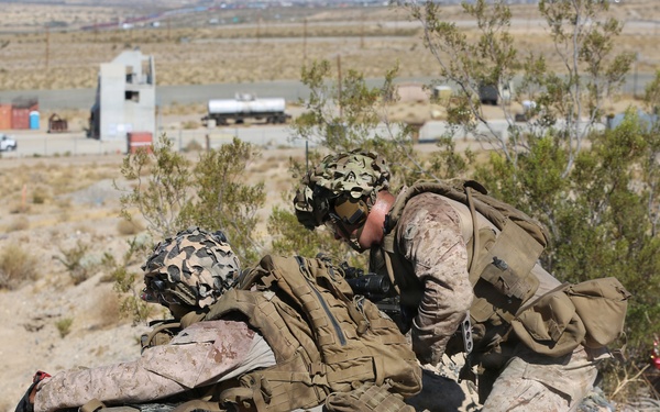 13th Marine Expeditionary Unit Exercise aboard MCLB Barstow