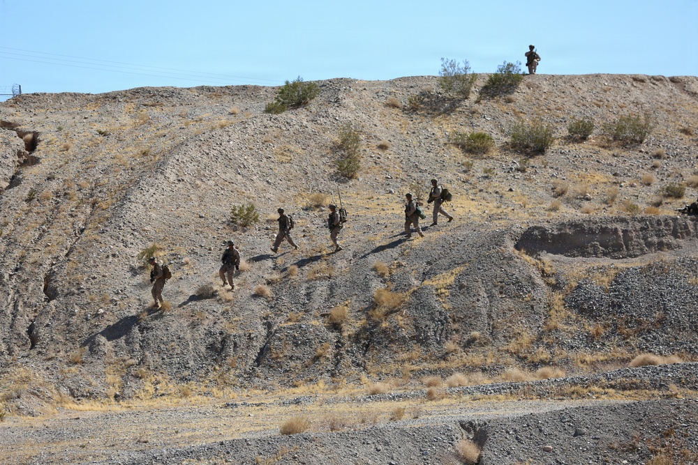 13th Marine Expeditionary Unit Exercise aboard MCLB Barstow
