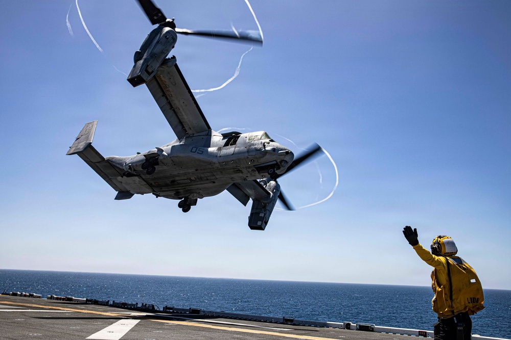 Makin Island Flight Ops