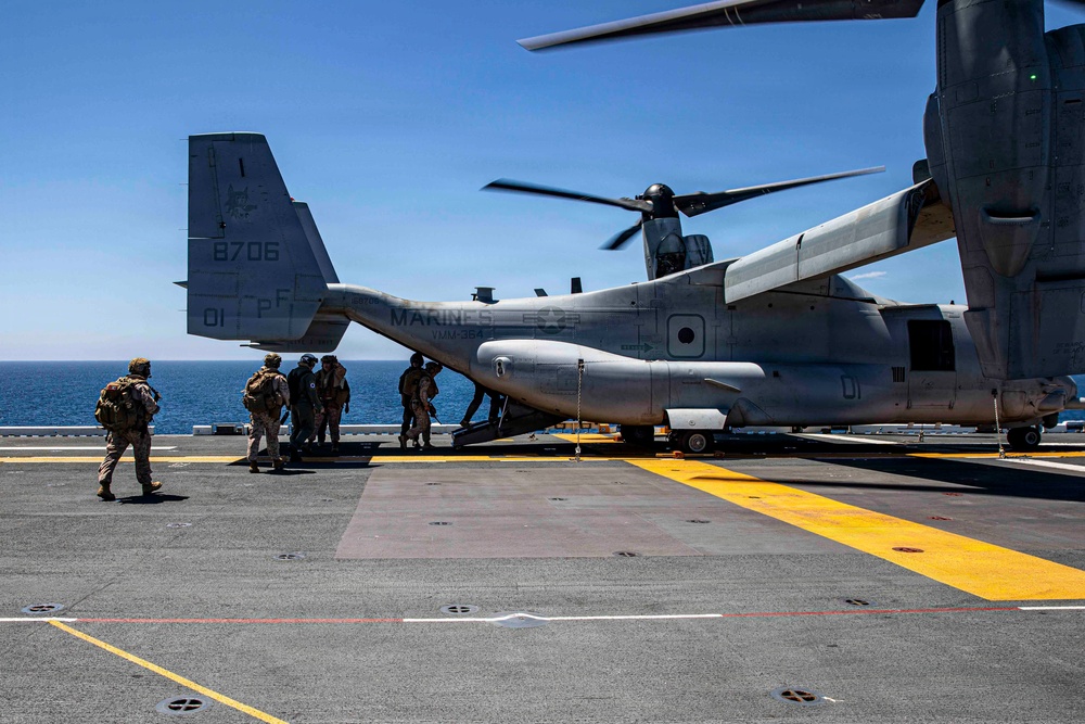Makin Island Flight Ops
