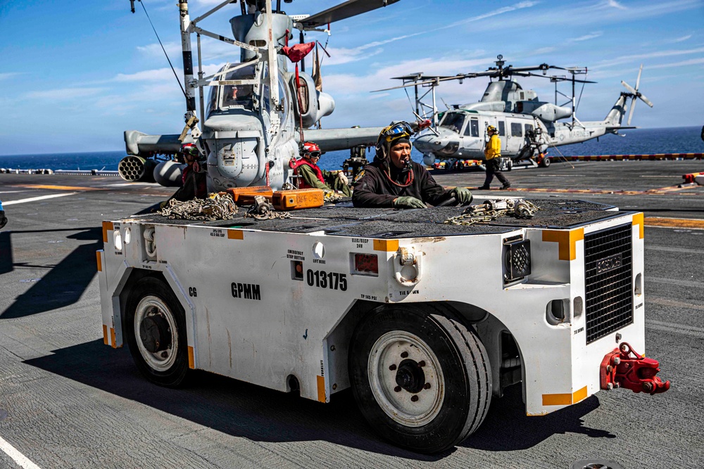 Air Department hard at Work
