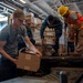 USS Theodore Roosevelt Brings on Stores