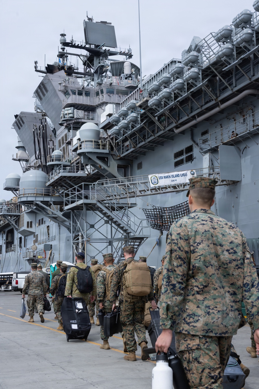 13th MEU | USS Makin Island Embarkation