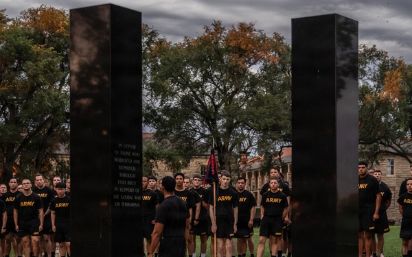 Duty First: VRC Soldiers conduct welcome run into the 1st Infantry Division