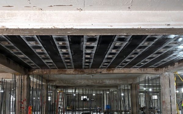 Progressive collapse design strengthens Fort Sill Building 900