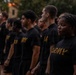 Duty First: VRC Soldiers conduct welcome run into the 1st Infantry Division