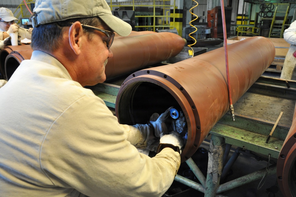 2000 pound penetrators at McAlester Army Ammunition Plant