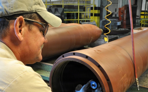 2000 pound penetrators at McAlester Army Ammunition Plant
