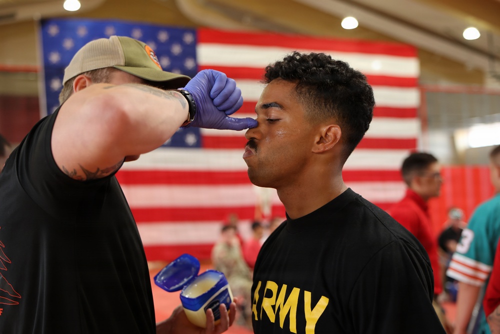 75th FA Brigade Soldiers Clash in Diamond Week Combatives Tournament