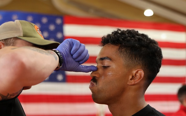 75th FA Brigade Soldiers Clash in Diamond Week Combatives Tournament