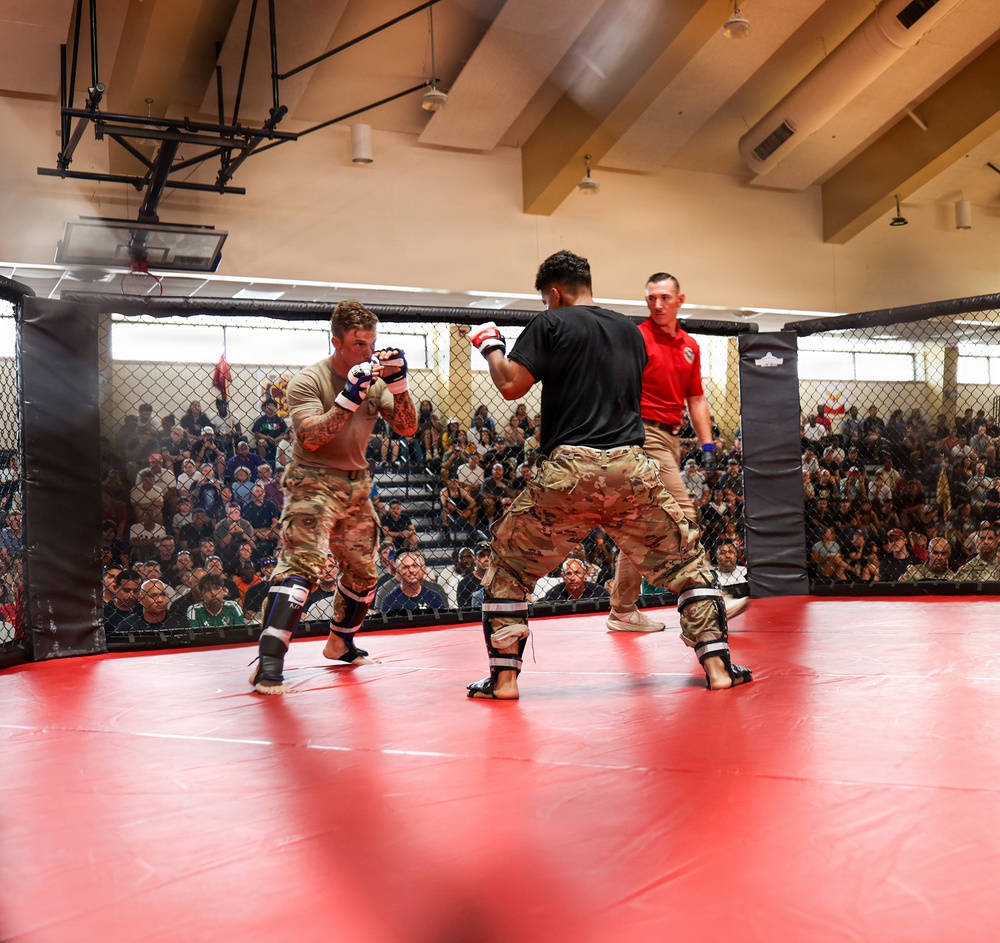 75th FA Brigade Soldiers Clash in Diamond Week Combatives Tournament