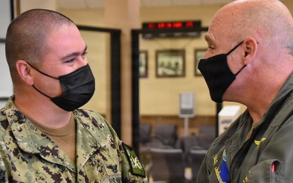 Naval Air Station Jacksonville Leadership Congratulate Command's Newest Chief Petty Officer Selects