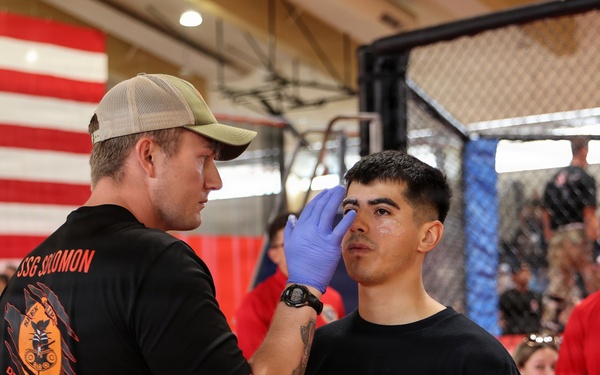 75th FA Brigade Soldiers Clash in Diamond Week Combatives Tournament