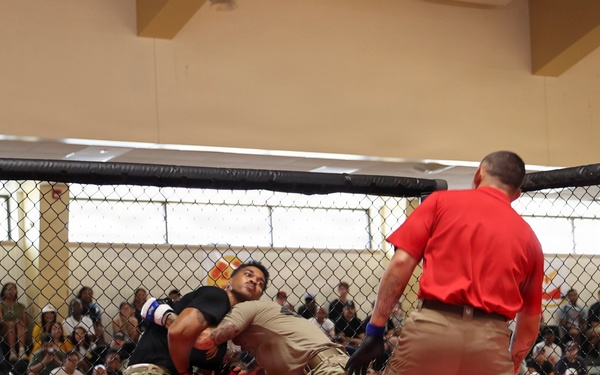 75th FA Brigade Soldiers Clash in Diamond Week Combatives Tournament