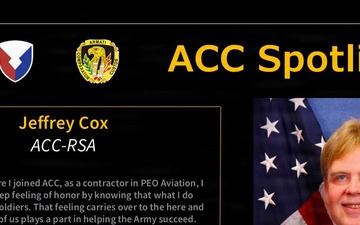 ACC Spotlight - Jeffrey Cox, ACC-RSA