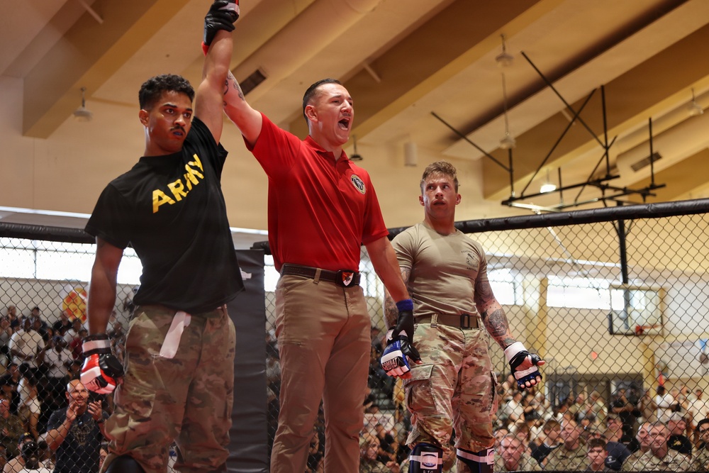 75th FA Brigade Soldiers Clash in Diamond Week Combatives Tournament