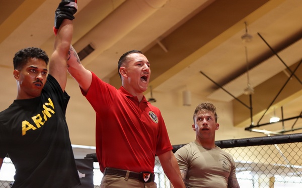 75th FA Brigade Soldiers Clash in Diamond Week Combatives Tournament