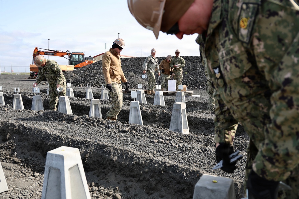 Seabees Begin Arctic Bee Hut Construction During Northern Viking 26