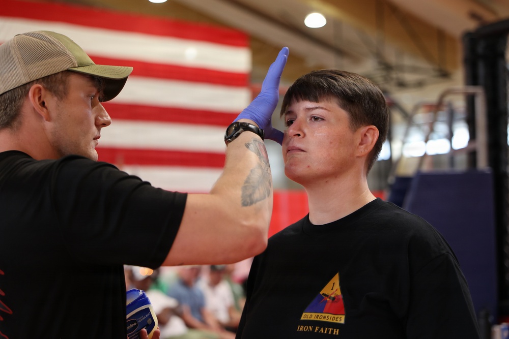 75th FA Brigade Soldiers Clash in Diamond Week Combatives Tournament