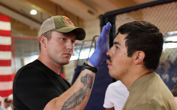 75th FA Brigade Soldiers Clash in Diamond Week Combatives Tournament