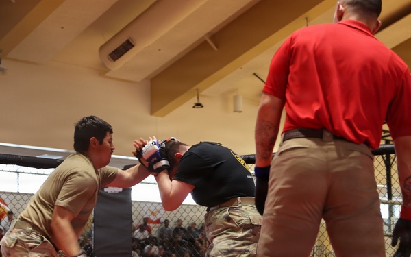 75th FA Brigade Soldiers Clash in Diamond Week Combatives Tournament