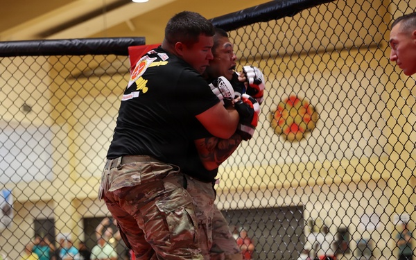 75th FA Brigade Soldiers Clash in Diamond Week Combatives Tournament