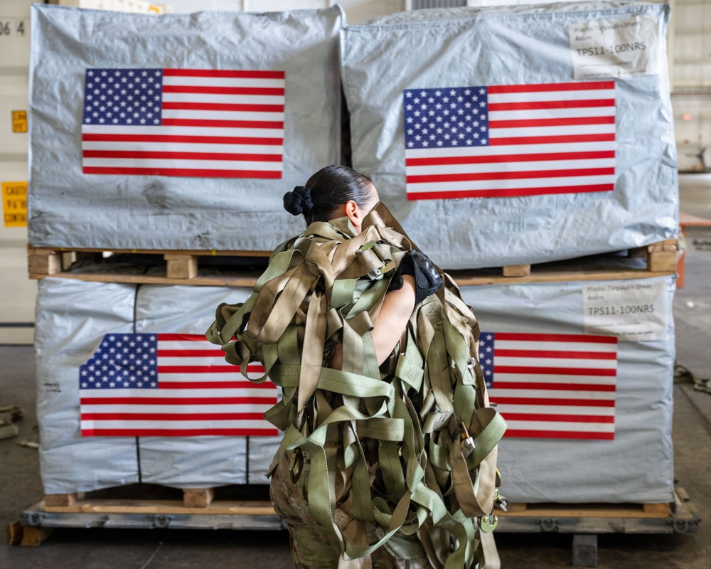 C-17 earthquake relief deliveries COL