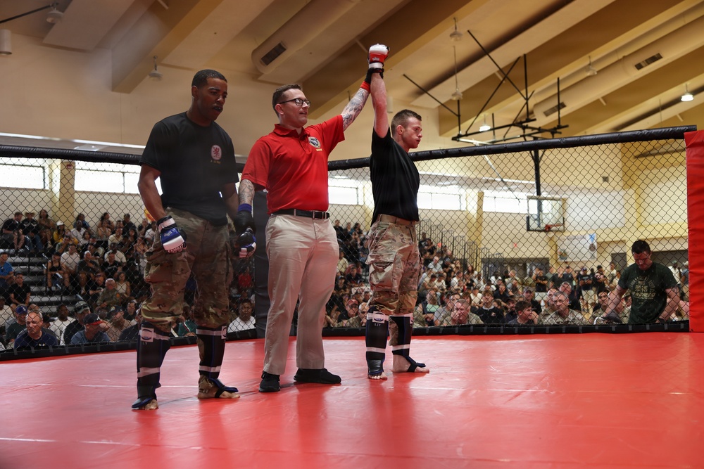 75th FA Brigade Soldiers Clash in Diamond Week Combatives Tournament