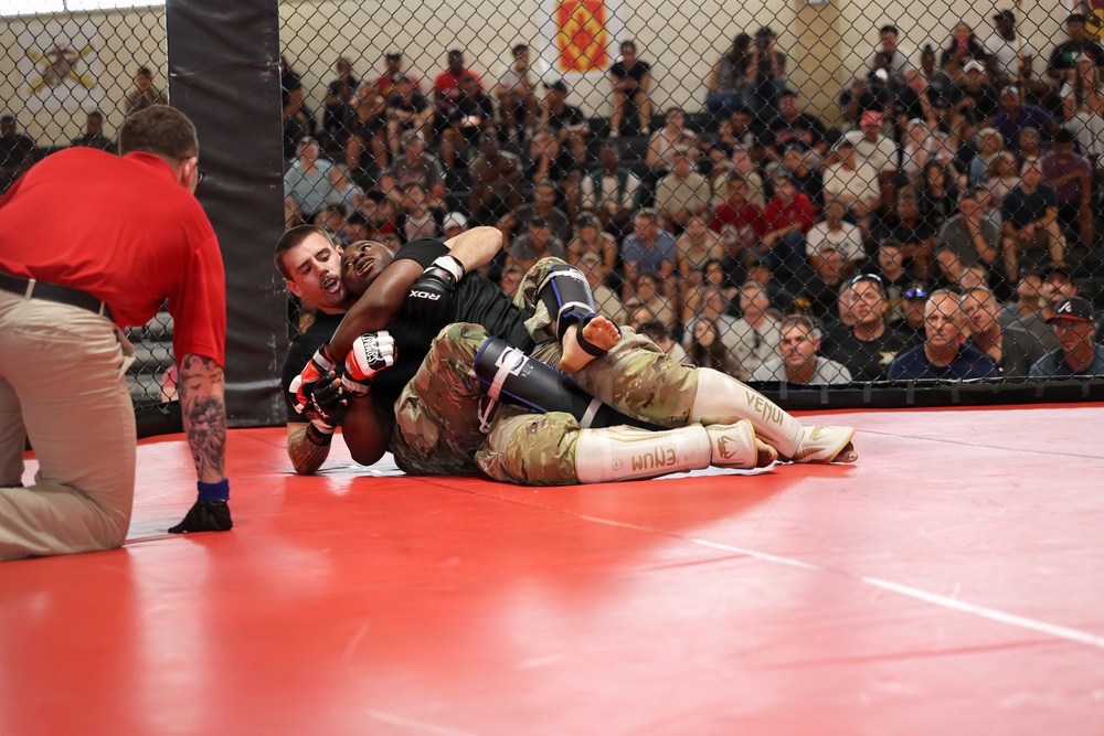 75th FA Brigade Soldiers Clash in Diamond Week Combatives Tournament