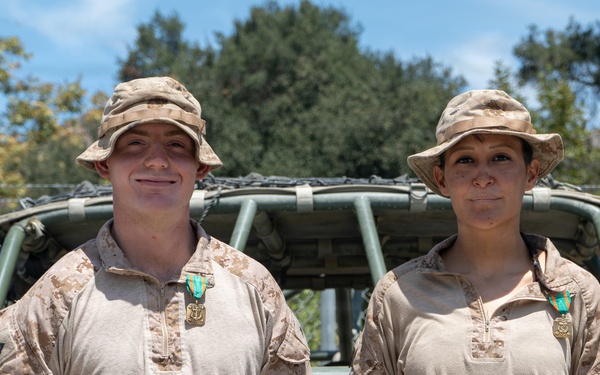 JTF-SB: Marine and Sailor awarded for lifesaving actions