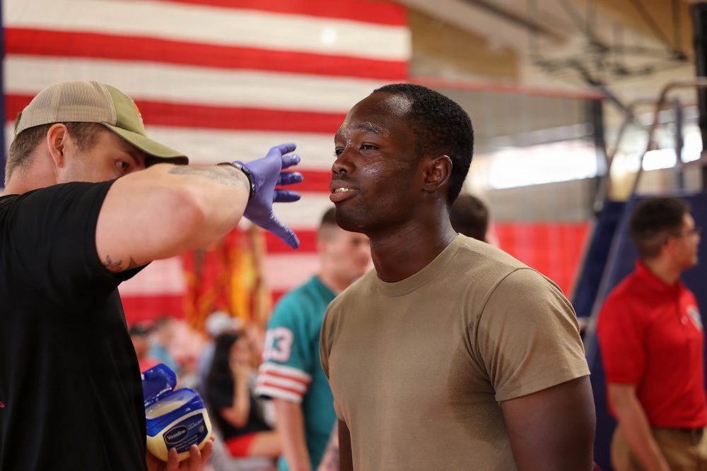75th FA Brigade Soldiers Clash in Diamond Week Combatives Tournament