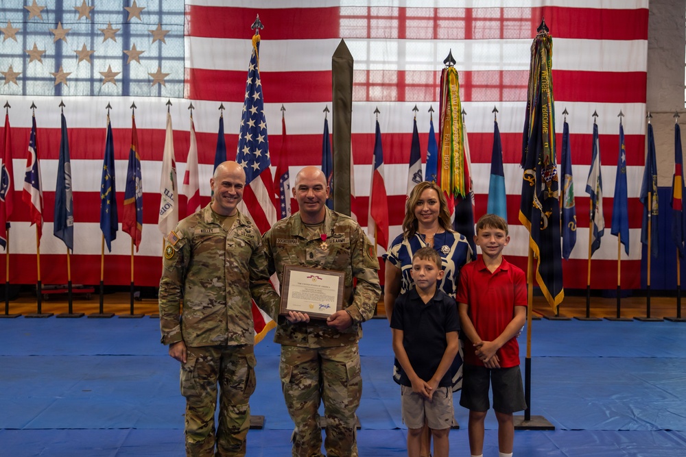 Command Sgt. Maj. Lane Dochterman Retirement Ceremony