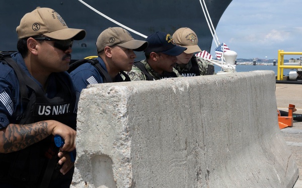 USS Kearsarge Conducts Force Protection Exercises