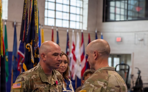 Command Sgt. Maj. Lane Dochterman Retirement Ceremony