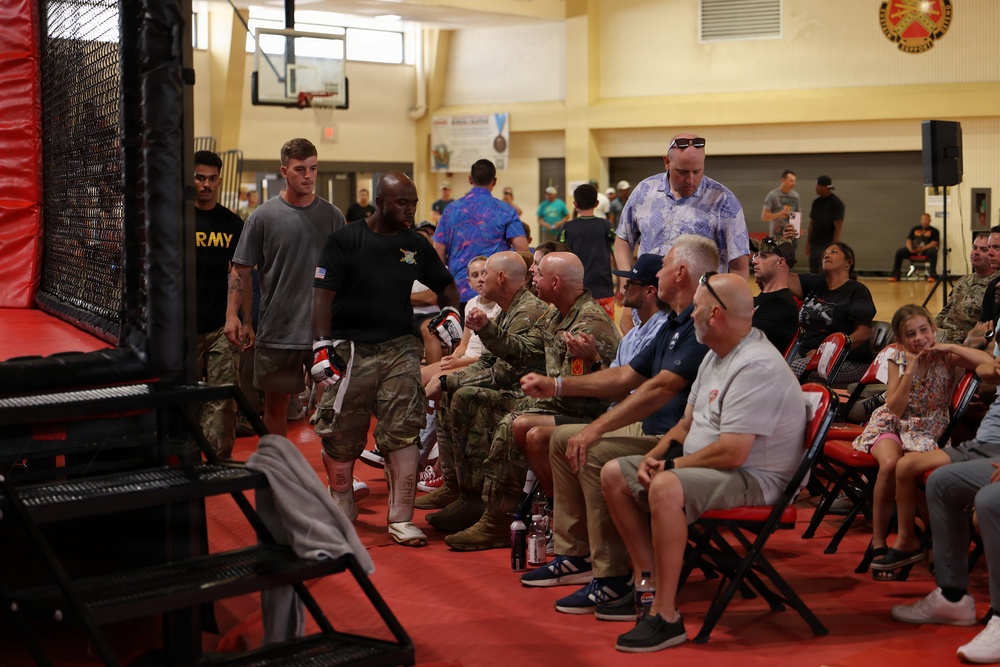 75th FA Brigade Soldiers Clash in Diamond Week Combatives Tournament