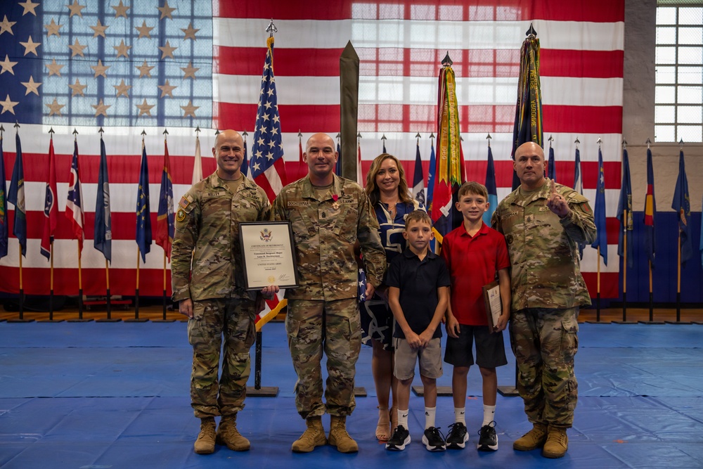 Command Sgt. Maj. Lane Dochterman Retirement Ceremony