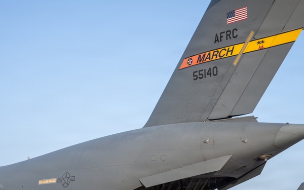 C-17 earthquake relief deliveries COL