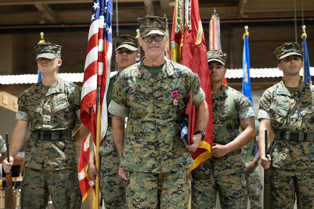 14th Marine Regiment Change of Command Ceremony and Retirement