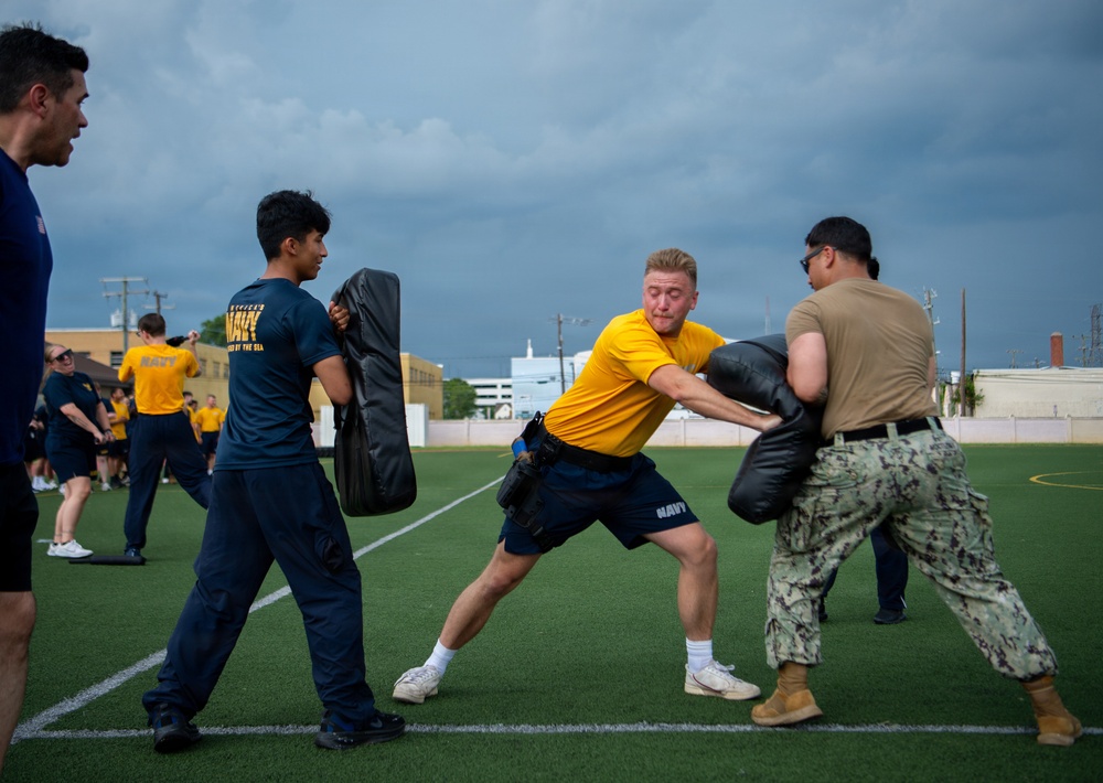 USS John C. Stennis (CVN 74) Sailors Complete Security Reaction Force Basic Course