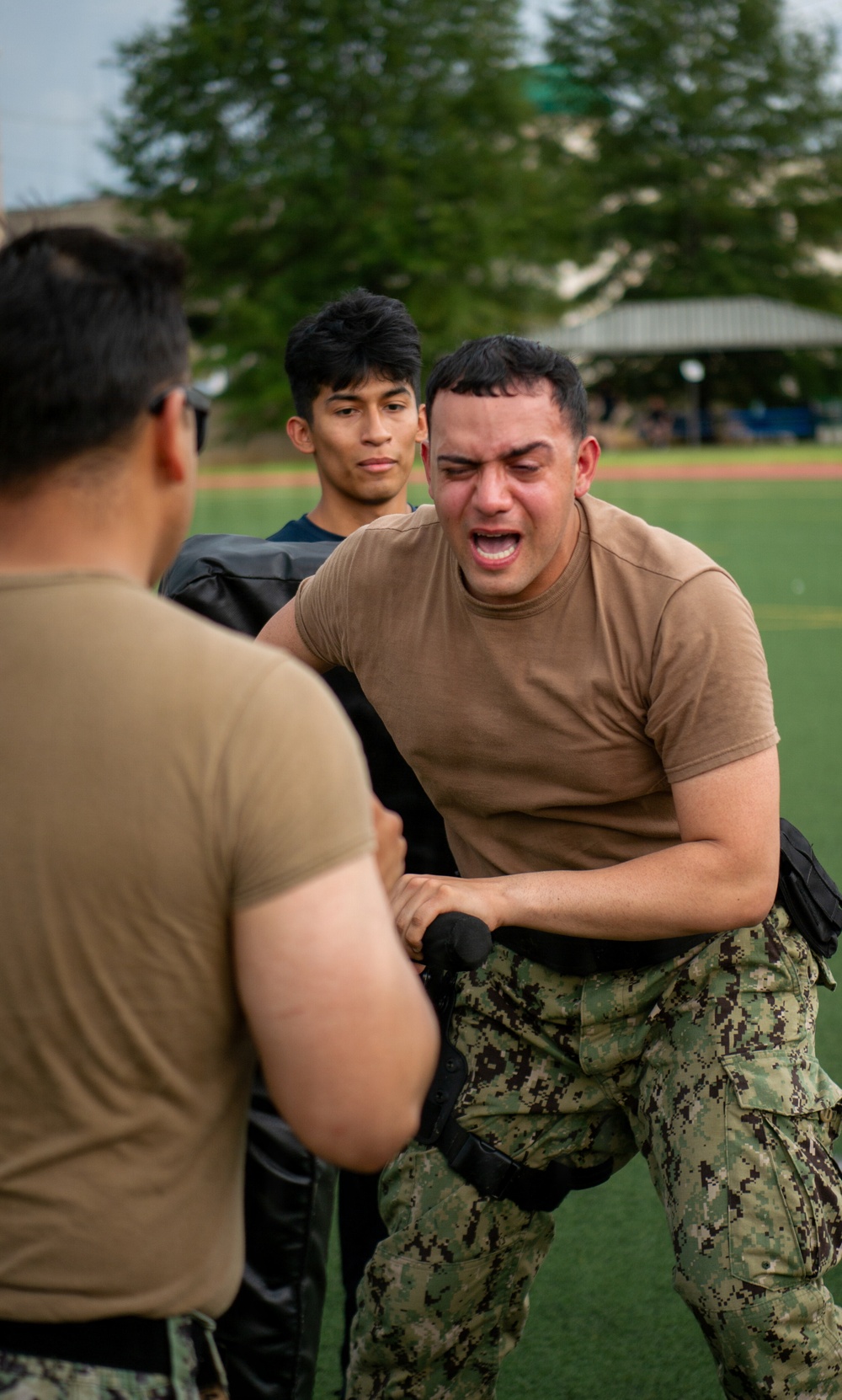USS John C. Stennis (CVN 74) Sailors Complete Security Reaction Force Basic Course