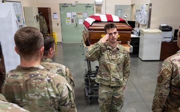 Airmen Complete Reverse Dignified Transfer Training