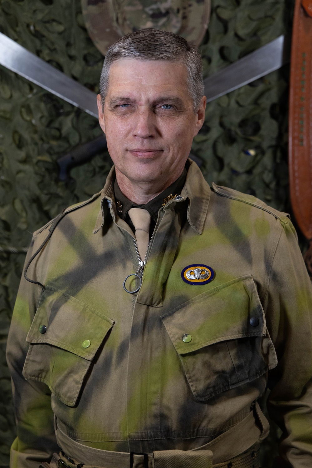 Honorary Command photos of the 551st Infantry Regiment