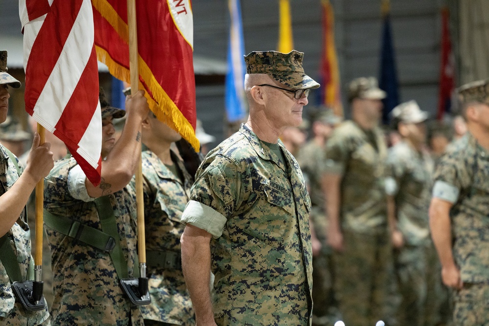 14th Marine Regiment Change of Command Ceremony and Retirement