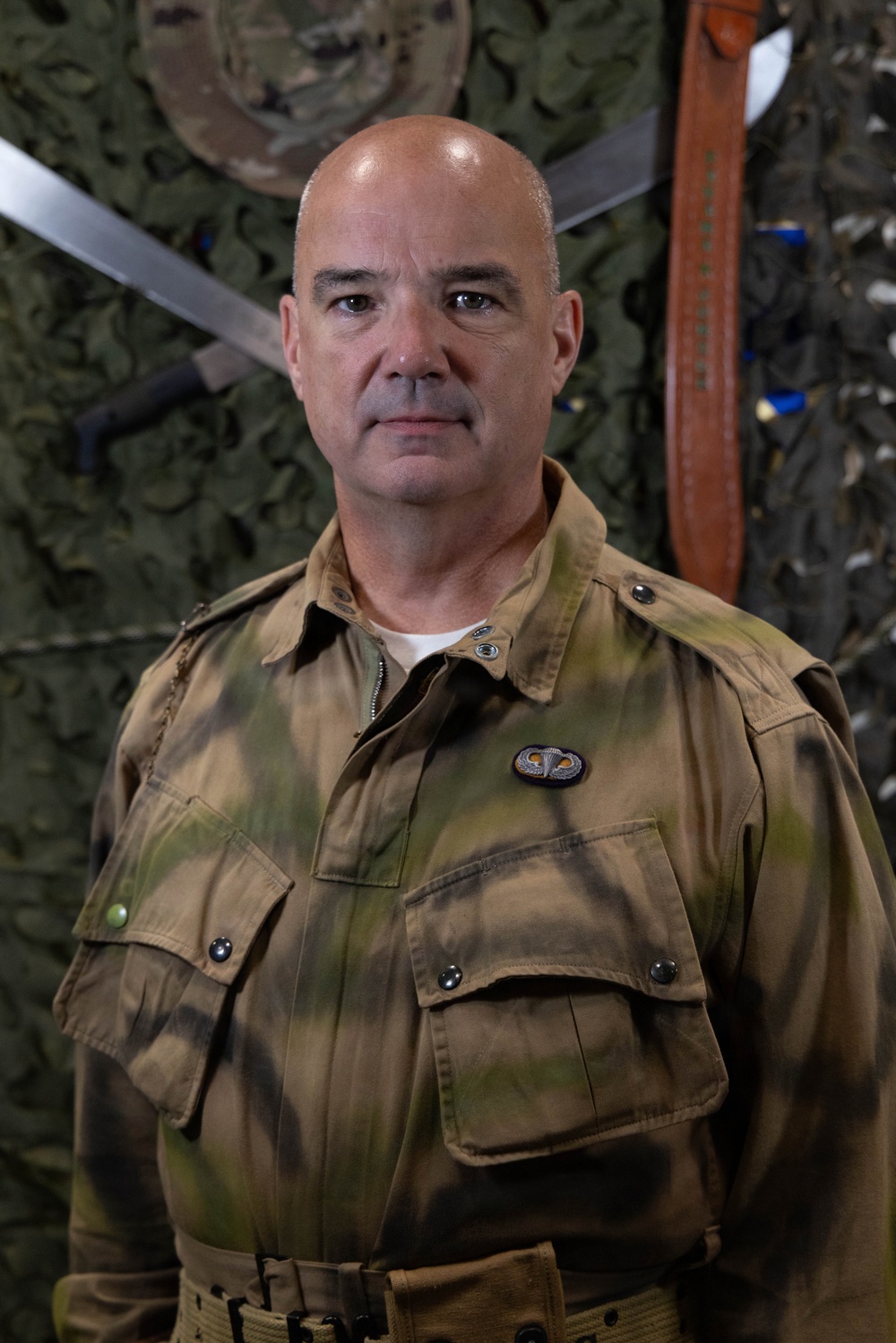 Honorary Command photos of the 551st Infantry Regiment