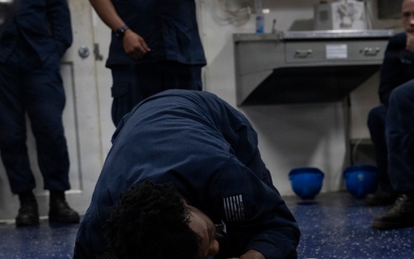 USS Bataan Medical Cardiopulmonary Resuscitation (CPR) Training