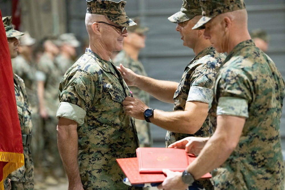14th Marine Regiment Change of Command Ceremony and Retirement