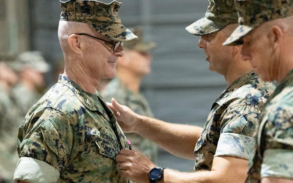 14th Marine Regiment Change of Command Ceremony and Retirement