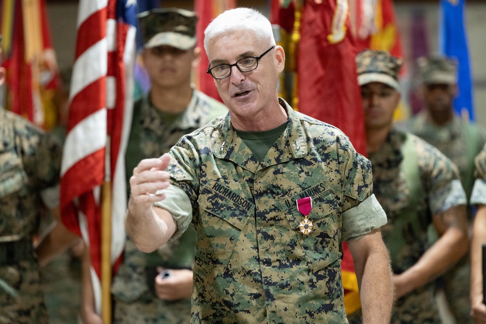 14th Marine Regiment Change of Command Ceremony and Retirement