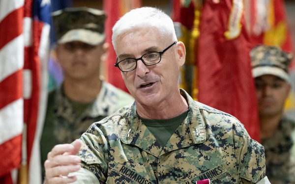 14th Marine Regiment Change of Command Ceremony and Retirement