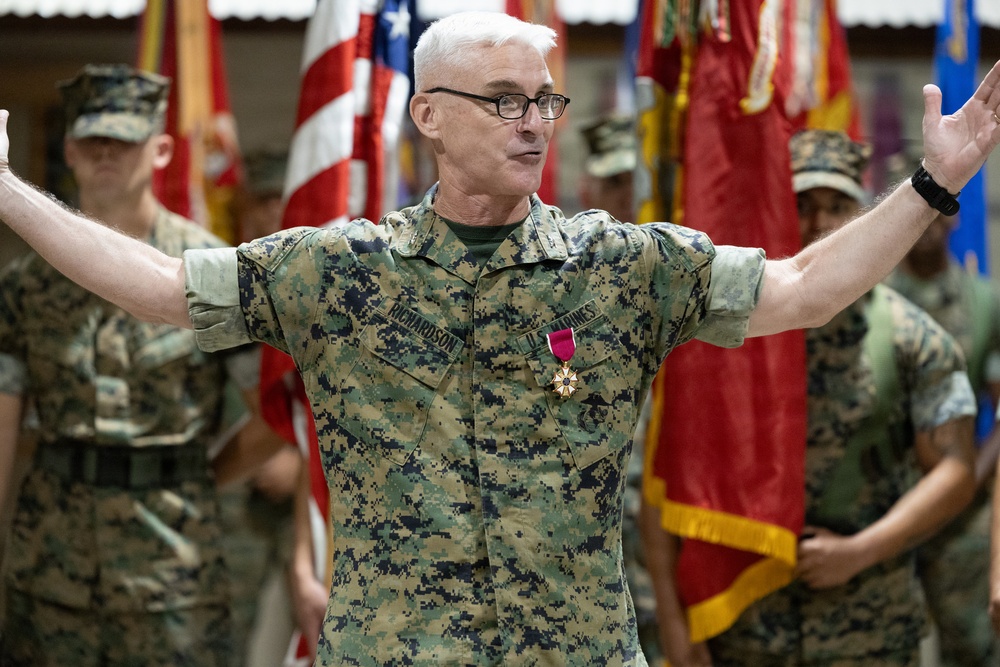 14th Marine Regiment Change of Command Ceremony and Retirement